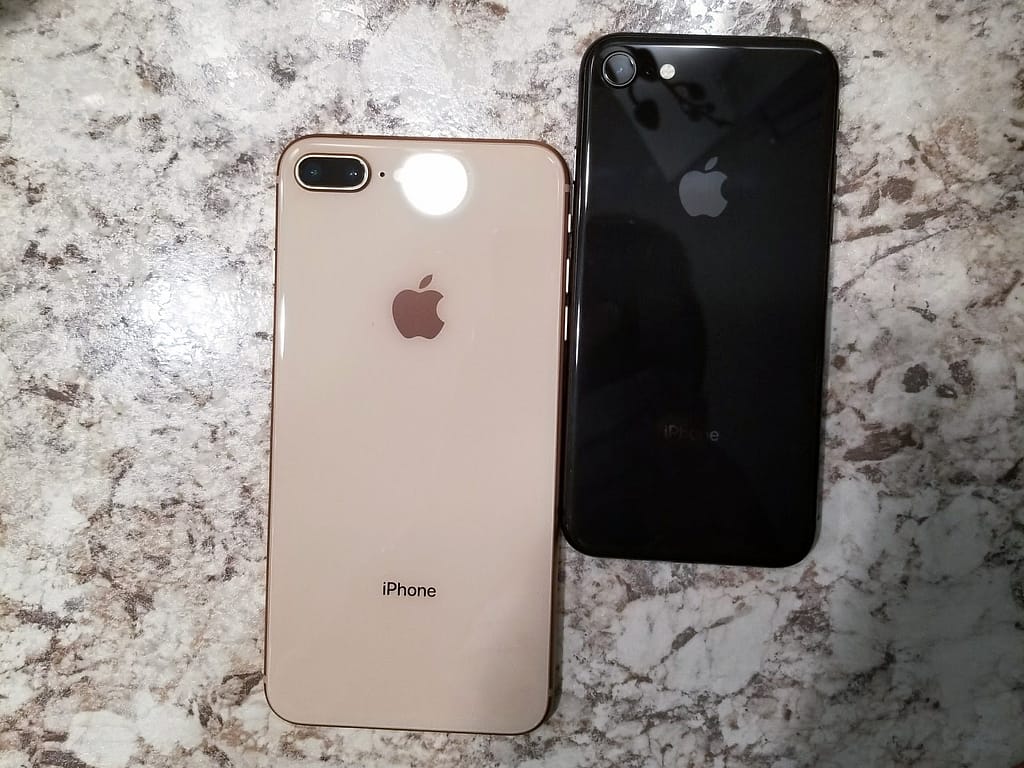 iPhone 8 Plus and iPhone 8
