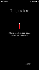 iPhone hot