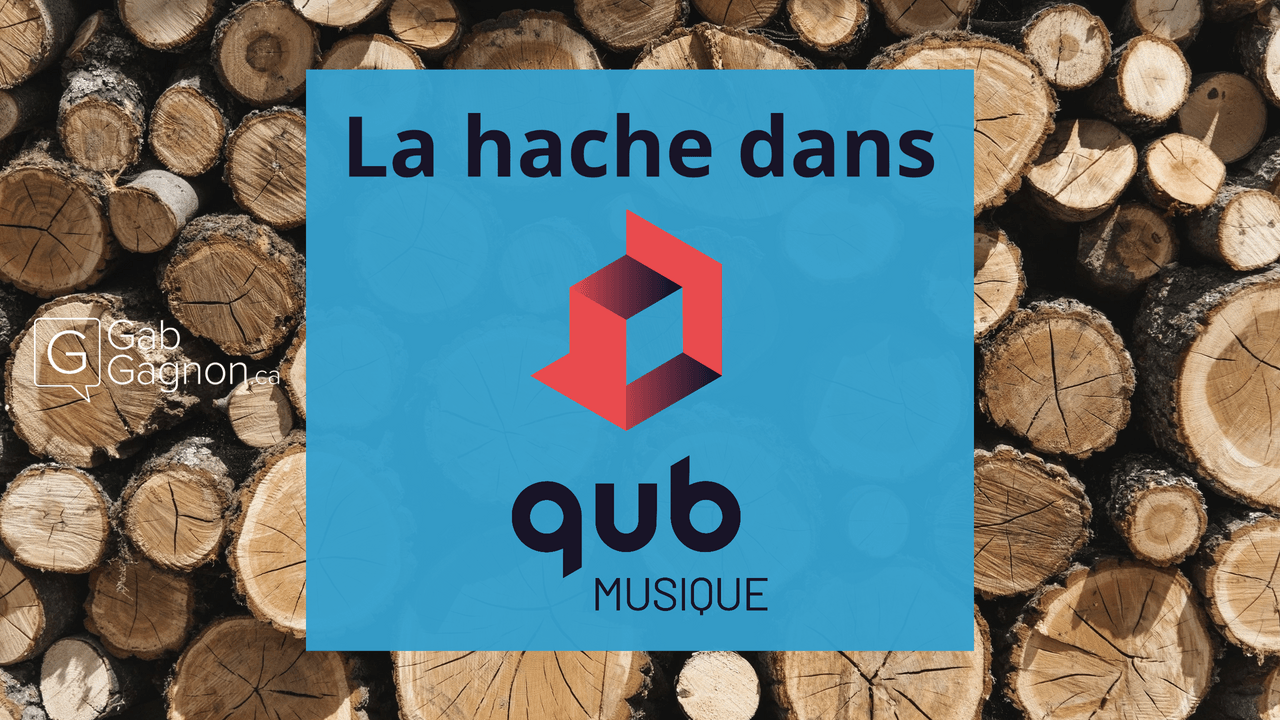 Featured image for “Québecor met la hache dans QUB Musique”
