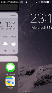 iOS 10 Lockscreen