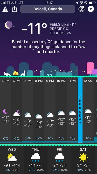 Carrot Weather