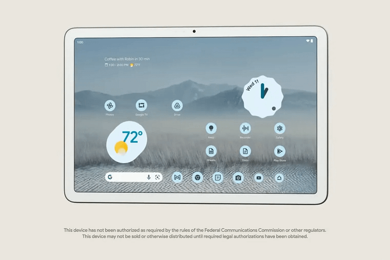 La future tablette Pixel Tablet de Google